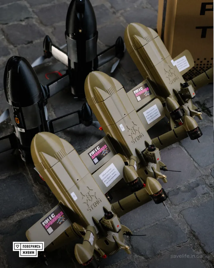 Delivered equipment handed over to a crew